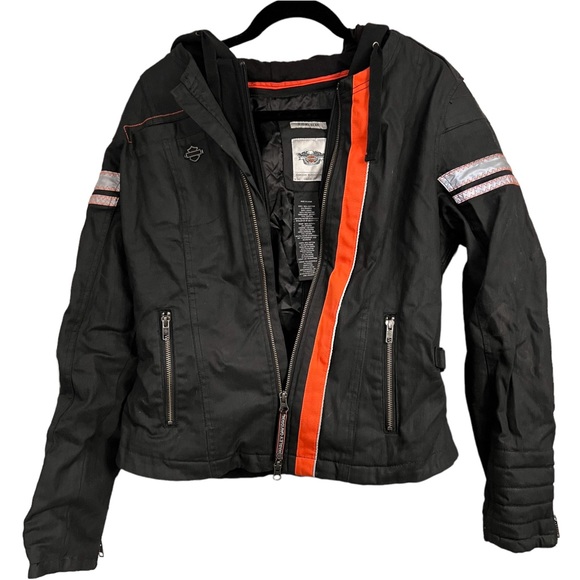 Harley-Davidson Jackets & Blazers - Harley Davidson functional riveting riding jacket L